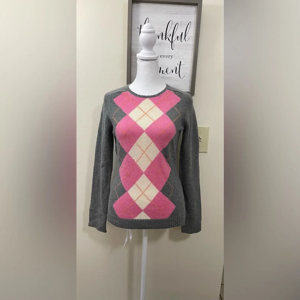 J. Crew Women’s Sweater Pullover Merino wool/ Angora/ Cashmere Blend Size Small.